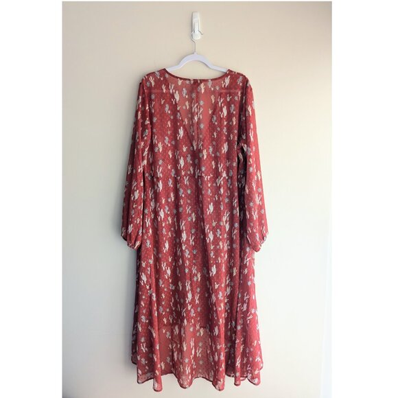 Scully Women's Floral Swiss Dot Duster with Cactus Print - Picture 5 of 11